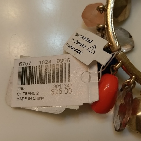 Set of two Boho bracelets gold multi color NEW - Picture 5 of 7